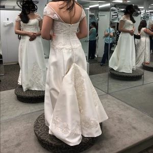 Wedding dress - David’s Bridal